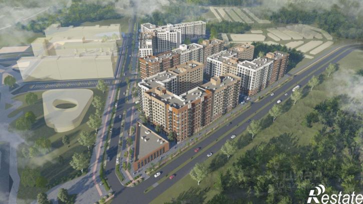 1-комн квартира в новом доме улица Карпинского