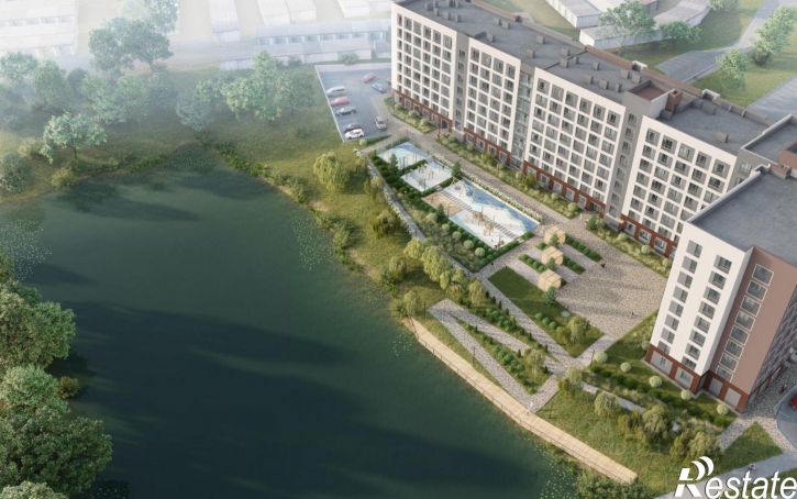 1-комн квартира в новом доме улица Карпинского