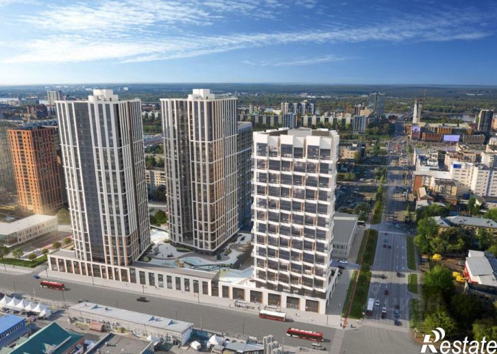 2-комн квартира в новом доме ул Пушкина, 89А 2,  д. 89А 2,  к. 2