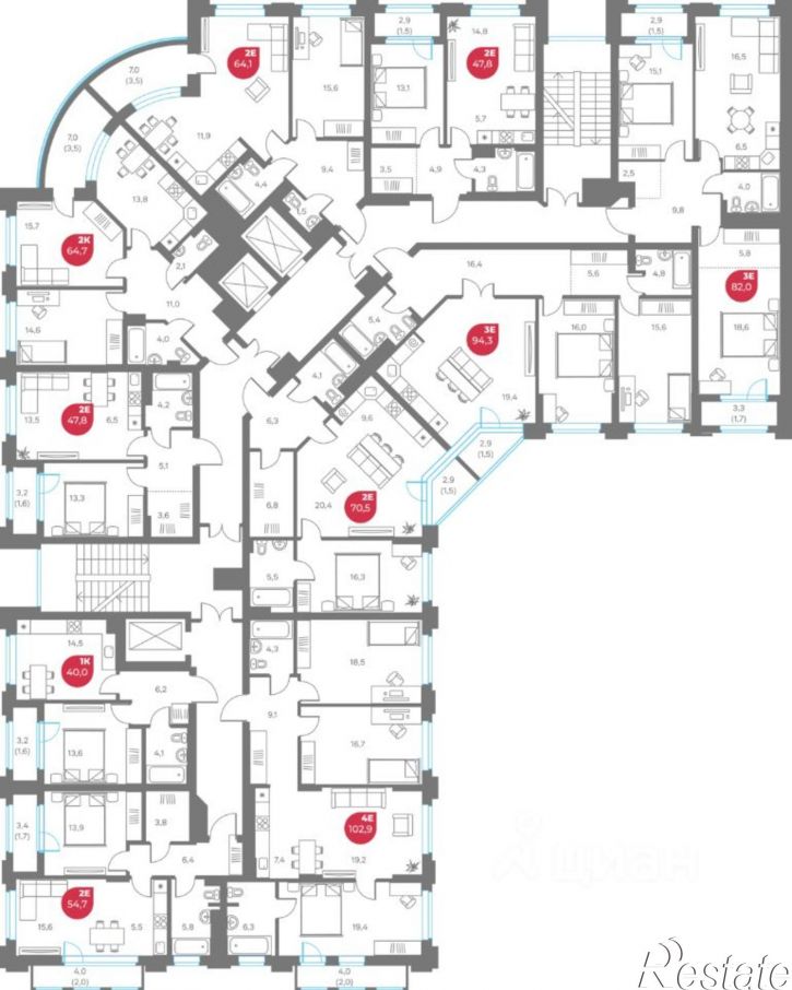 3-комн квартира в новом доме Советская улица, 18,  д. 18