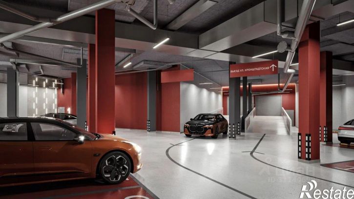 3-комн квартира в новом доме Кронштадтская улица, 41В,  д. 41В