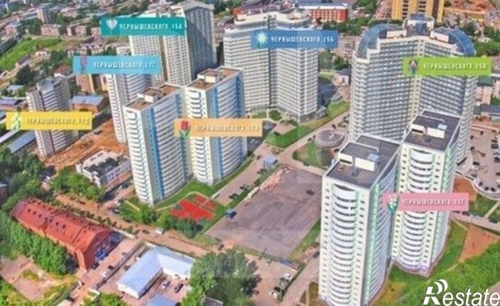 2-комн квартира улица Чернышевского, 15А,  д. 15А