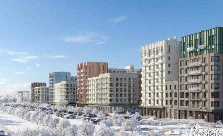 1-комн квартира в новом доме микрорайон Камская Долина