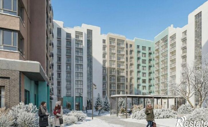 1-комн квартира в новом доме микрорайон Камская Долина