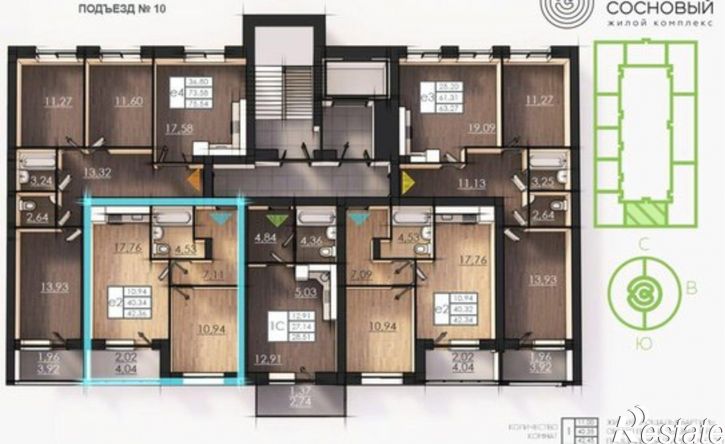 1-комн квартира улица Борцов Революции, 1А