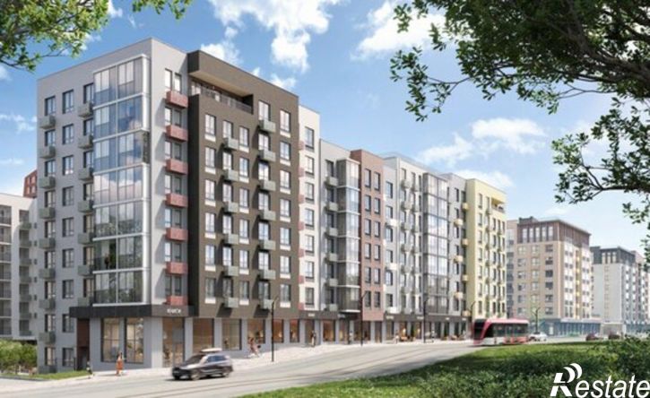 2-комн квартира в новом доме ул Дзержинского, 31,  д. 31