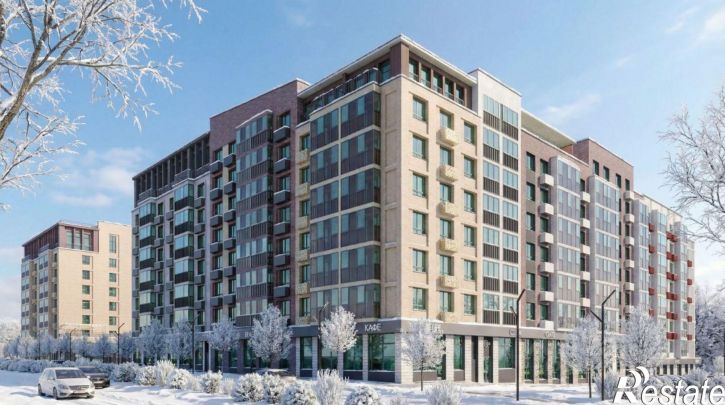 1-комн квартира в новом доме улица Дзержинского, 35Б