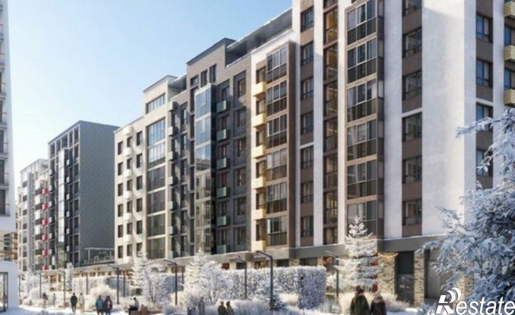 2-комн квартира в новом доме улица Дзержинского, 37,  д. 37