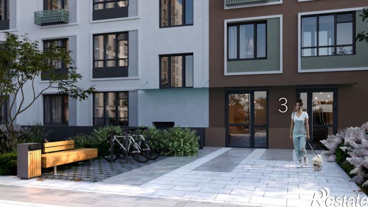 1-комн квартира в новом доме улица Карпинского