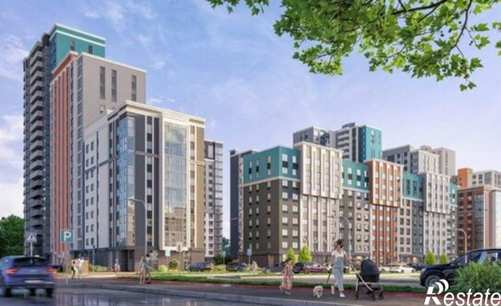 2-комн квартира в новом доме ул Серебристая, 3,  д. 3
