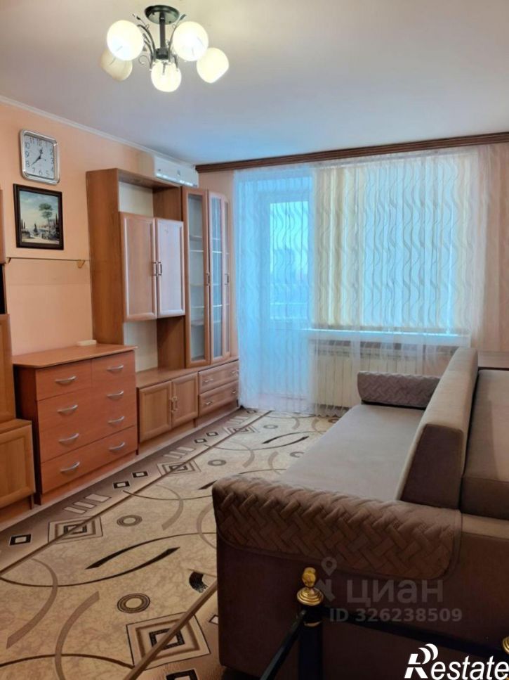 1-комн квартира улица Клары Цеткин, 19,  д. 19