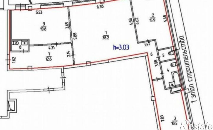 3-комн квартира Рабочая улица, 7,  д. 7