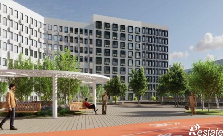 1-комн квартира в новом доме улица Спешилова, 84