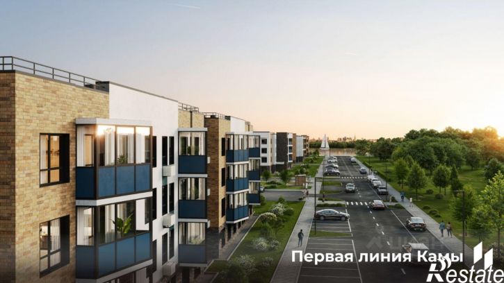 1-комн квартира в новом доме Рионская улица, 4А,  д. 4А