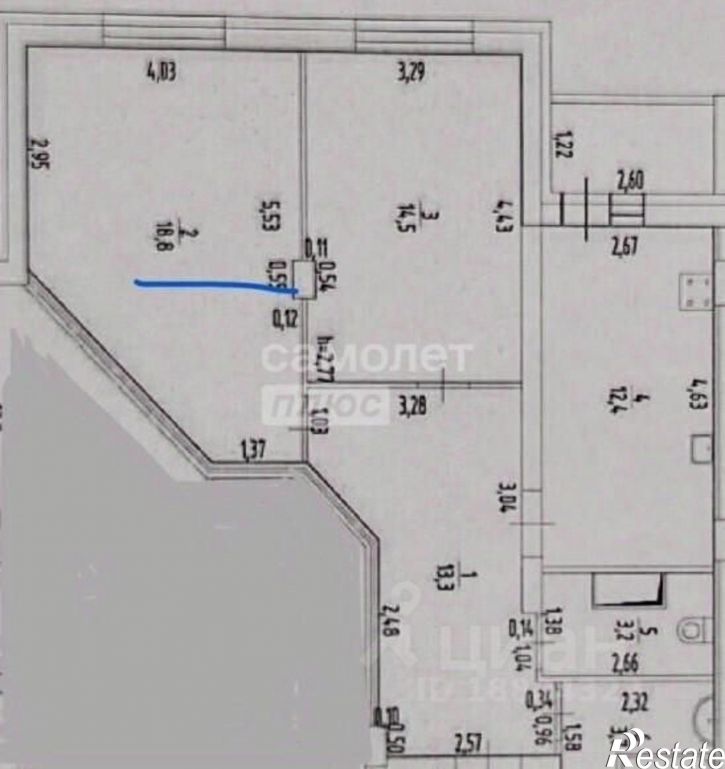 2-комн квартира Уинская улица, 37,  д. 37