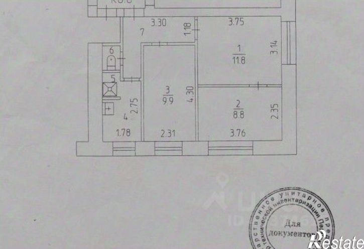 3-комн квартира ул КИМ, 107,  д. 107