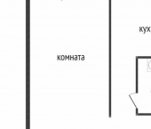 1-комн, 29кв м, этаж 5/5 улица Магистральная, 96