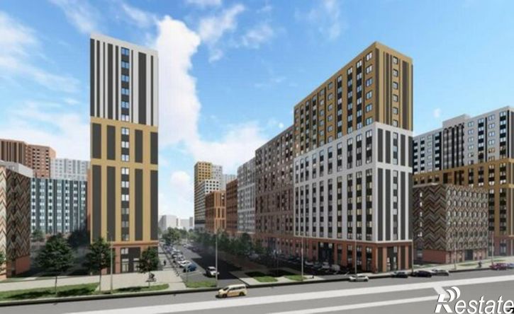 2-комн квартира в новом доме Саранская улица, 5А,  д. 5А