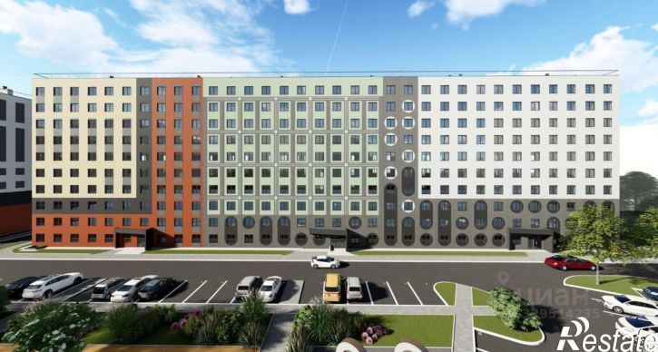 1-комн квартира в новом доме Целинная улица, 59 к3,  д. 59 к3