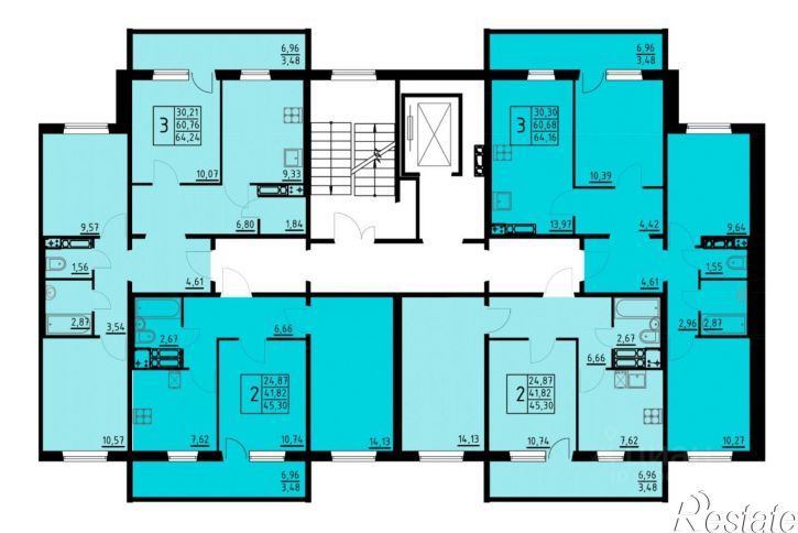 3-комн квартира в новом доме улица Адмирала Макарова, 2А,  д. 2А