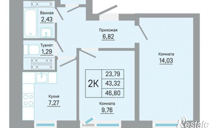 2-комн квартира в новом доме Химградская улица, 35 к1,  д. 35 к1