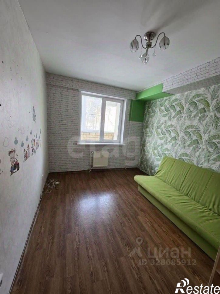1-комн квартира улица Калинина, 46,  д. 46