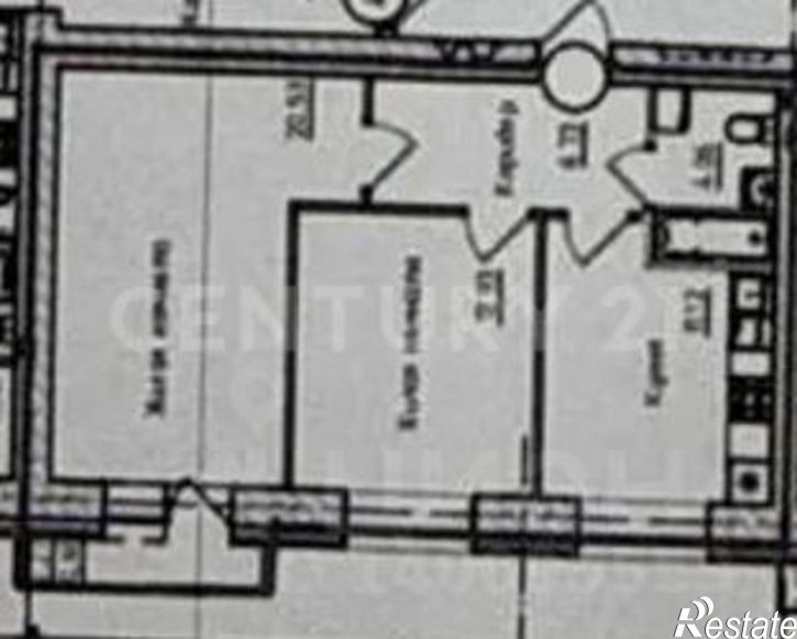 2-комн квартира улица Дзержинского, 29Б,  д. 29Б