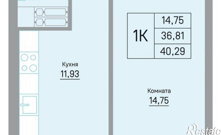 1-комн квартира в новом доме ул Автозаводская, 5б,  д. 5б