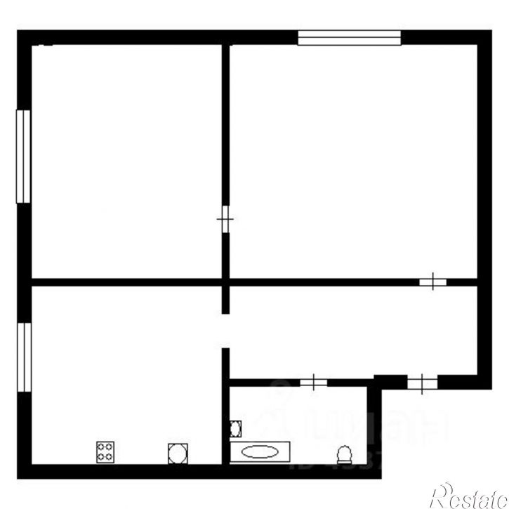 2-комн квартира улица Танкистов, 19,  д. 19