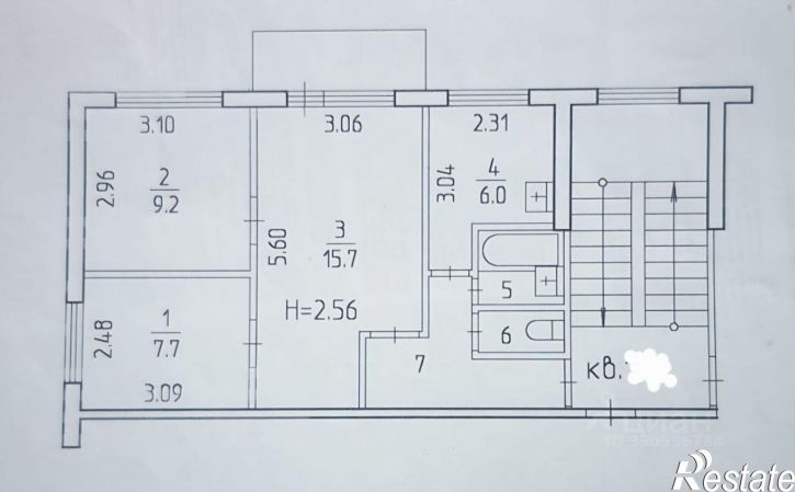 3-комн квартира улица Архитектора Свиязева, 50/1,  д. 50/1
