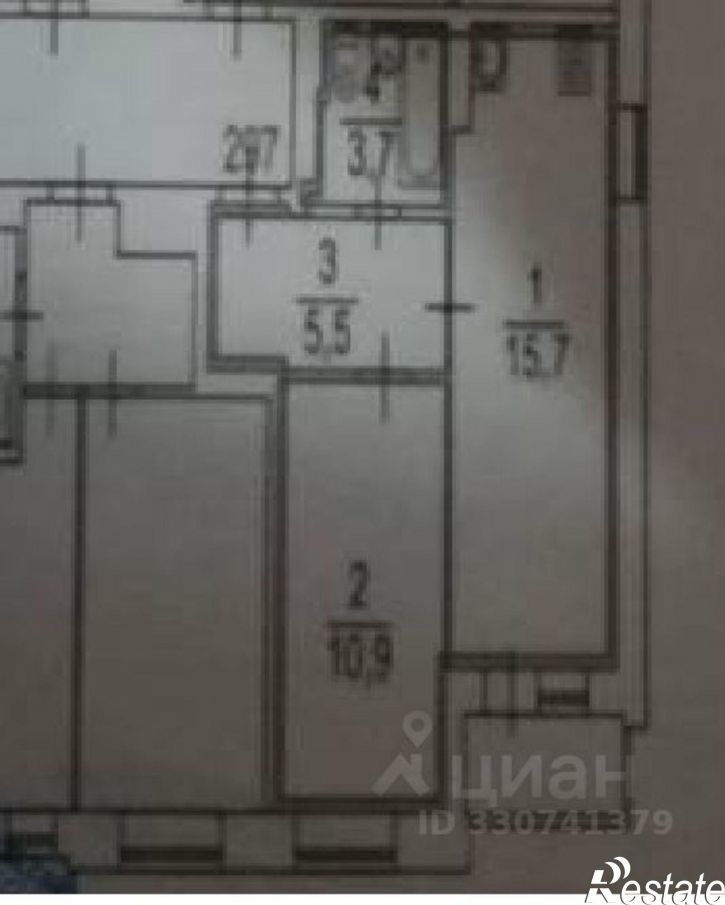 2-комн квартира Агатовая улица, 36,  д. 36