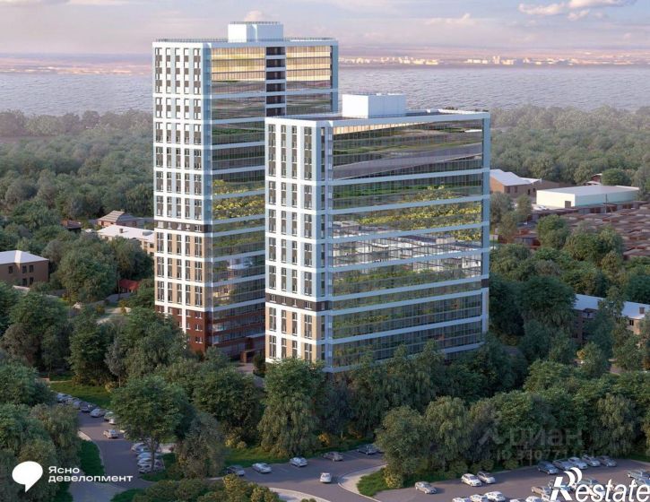 2-комн квартира в новом доме улица Сергея Есенина, 9А к2,  д. 9А к2