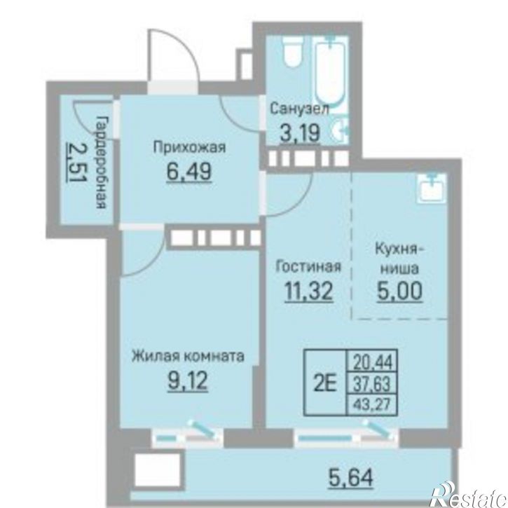 2-комн квартира ул Александра Щербакова, 29а,  д. 29а