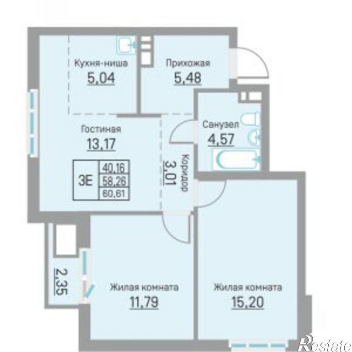 3-комн квартира ул Александра Щербакова, 29а,  д. 29а