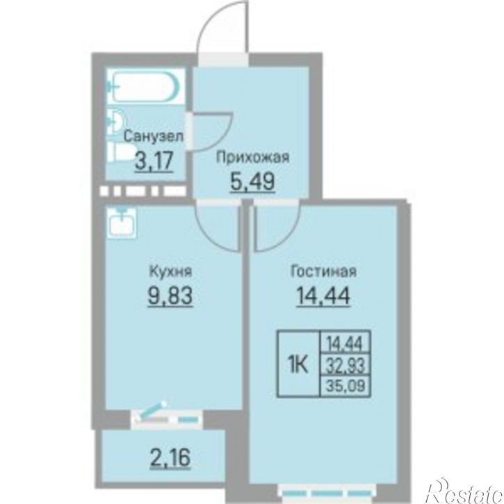 1-комн квартира ул Александра Щербакова, 29а,  д. 29а