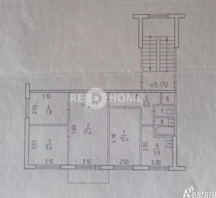 4-комн квартира улица Голева, 11,  д. 11