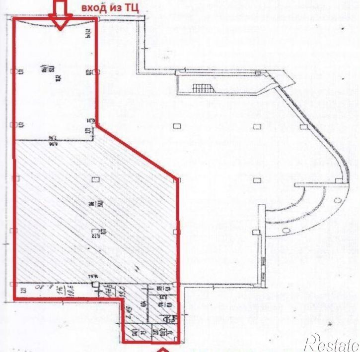 Торговое помещение улица Мира, 41/1,  д. 41/1