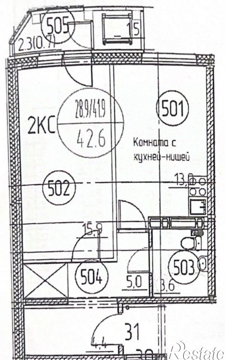 1-комн квартира ул Стахановская, 1а,  д. 1а