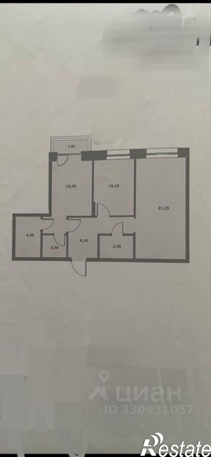 3-комн квартира ул Дениса Давыдова, 11,  д. 11
