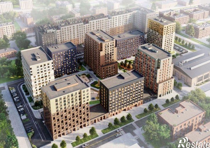 1-комн квартира в новом доме Рязанская улица, 120А,  д. 120А