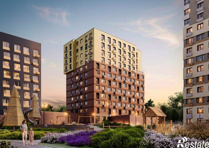 1-комн квартира в новом доме Рязанская улица, 120А,  д. 120А