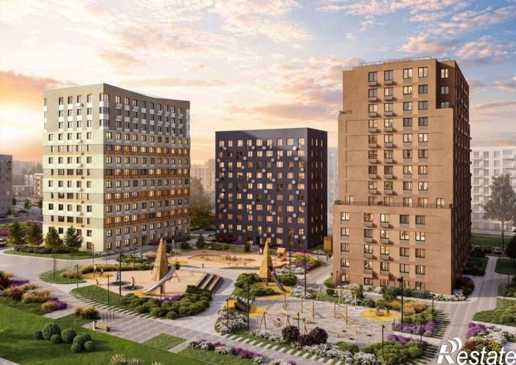1-комн квартира в новом доме Рязанская улица, 120А,  д. 120А