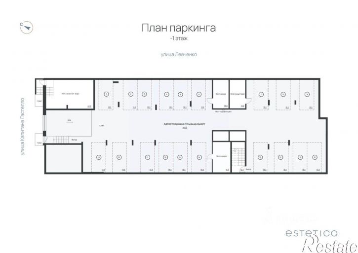 Гараж/парковка улица Капитана Гастелло, 15,  д. 15