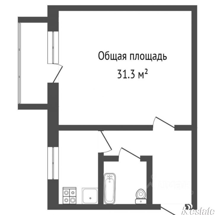 1-комн квартира ул Газеты Звезда, 67,  д. 67