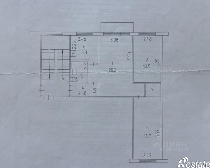 3-комн квартира ул Мира, 70б,  д. 70б