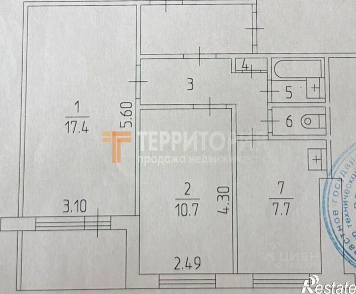 2-комн квартира улица Яблочкова, 31,  д. 31