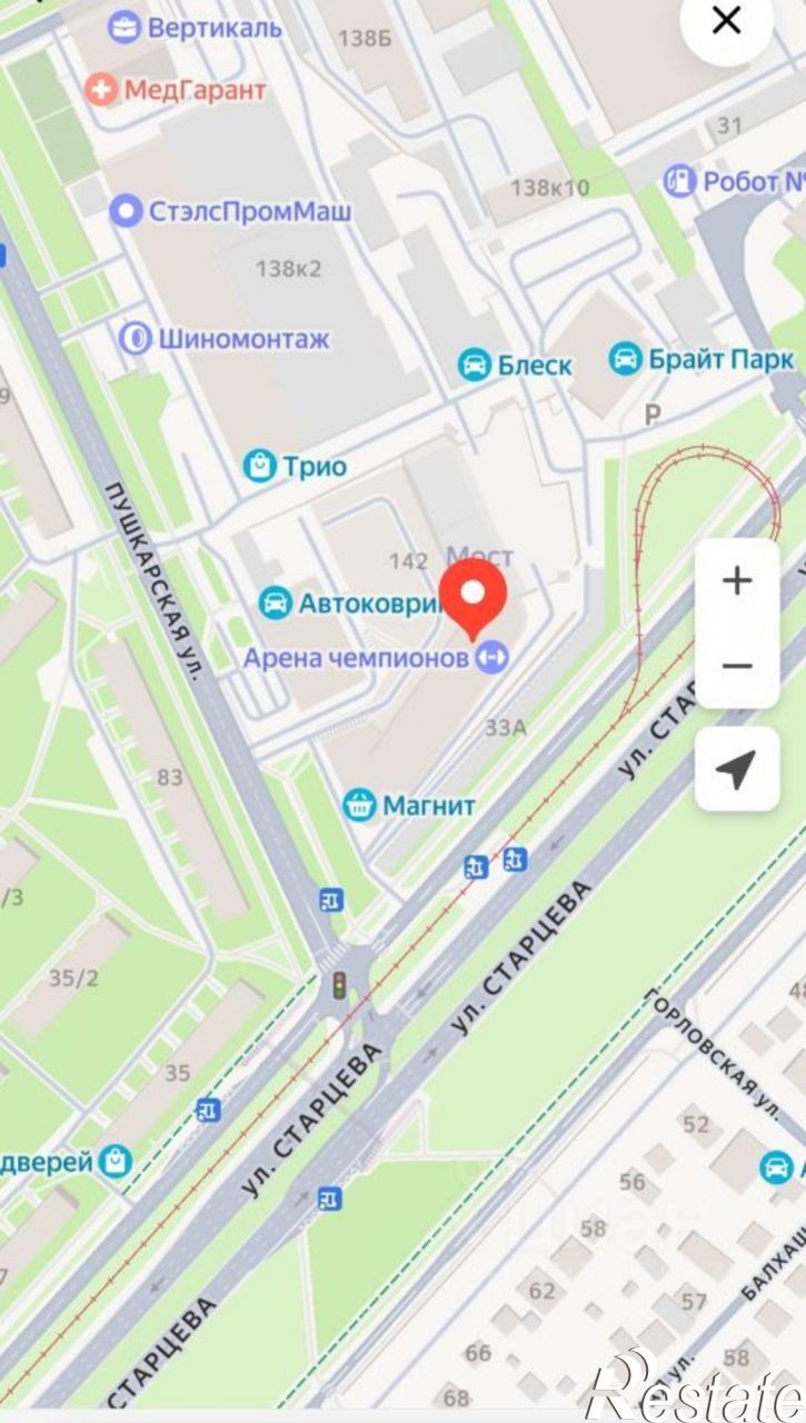 2-комн квартира ул Пушкарская, 142,  д. 142
