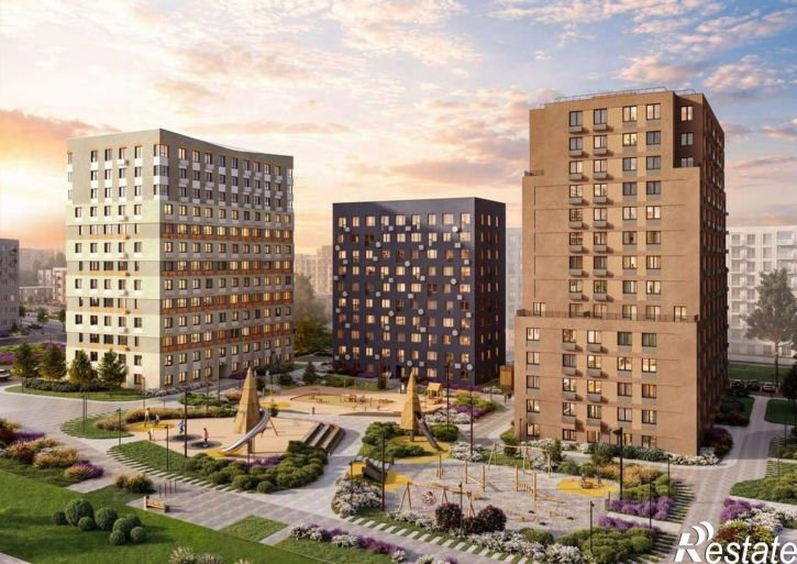 1-комн квартира в новом доме Рязанская улица, 120А,  д. 120А