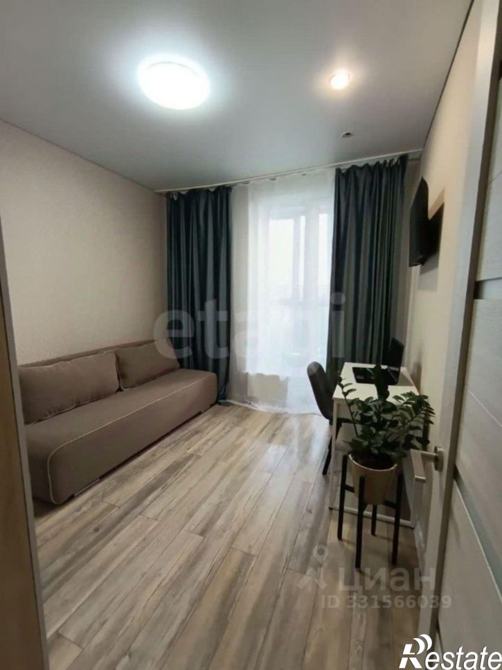 1-комн квартира улица Клары Цеткин, 35,  д. 35