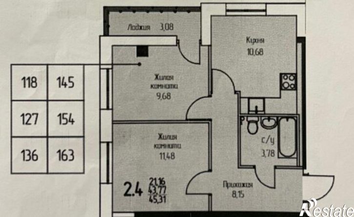 2-комн квартира улица Василия Татищева, 6,  д. 6